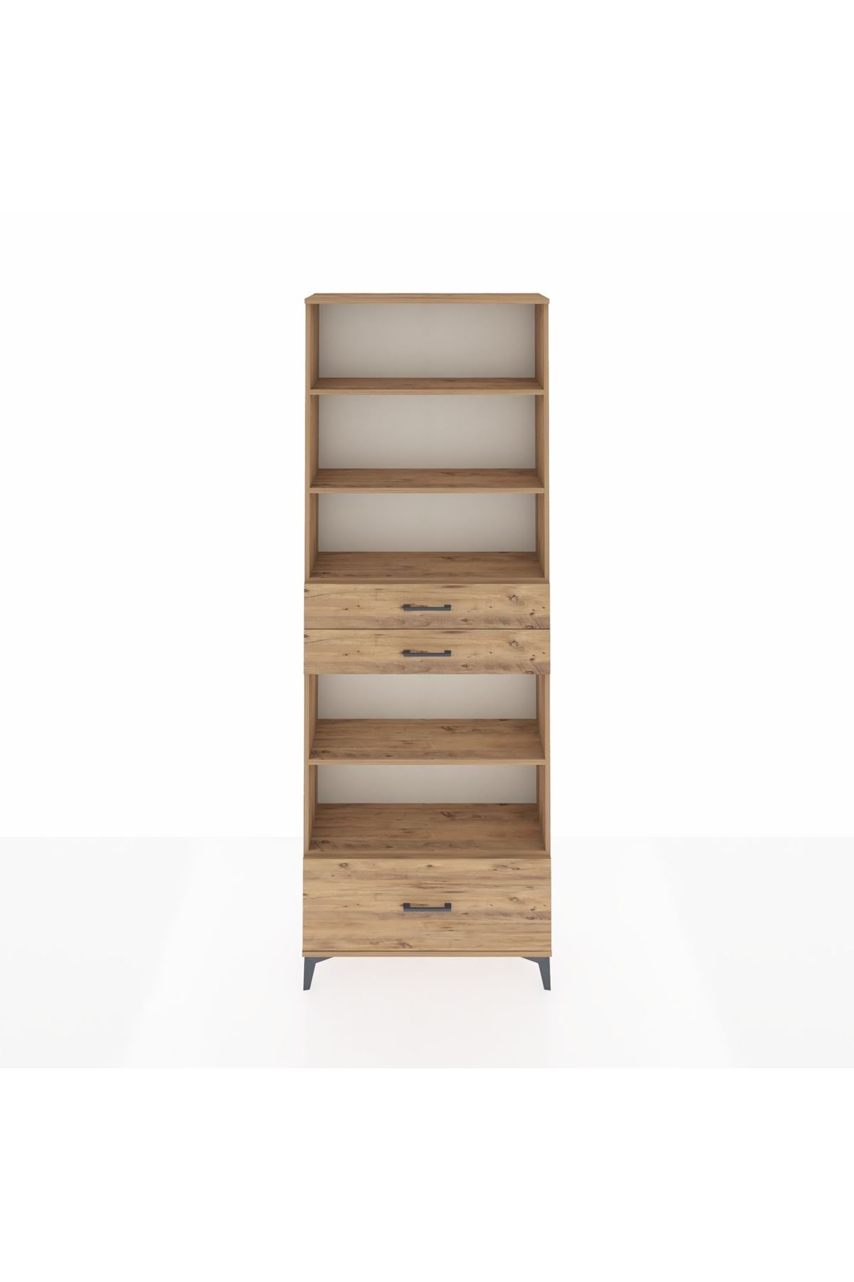 Arges Dolap 5 Raflı 3 Çekmeceli 88x30x243 - S33M014V9A