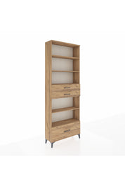 Arges Dolap 5 Raflı 3 Çekmeceli 88x30x243 - S33M014V9A