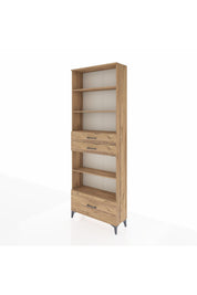 Arges Dolap 5 Raflı 3 Çekmeceli 88x30x243 - S33M014V9A