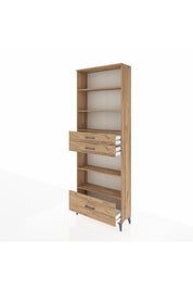 Arges Dolap 5 Raflı 3 Çekmeceli 88x30x243 - S33M014V9A
