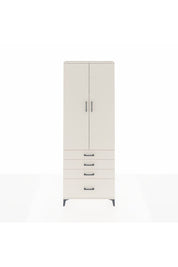 Arges Dolap 5 Raflı 4 Çekmeceli 2 Kapaklı 88x30x243 - S33M015V1A