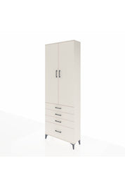 Arges Dolap 5 Raflı 4 Çekmeceli 2 Kapaklı 88x30x243 - S33M015V1A