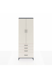 Arges Dolap 5 Raflı 4 Çekmeceli 2 Kapaklı 88x30x243 - S33M015V4A