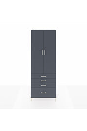 Arges Dolap 5 Raflı 4 Çekmeceli 2 Kapaklı 88x30x243 - S33M015V5A