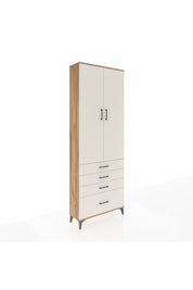 Arges Dolap 5 Raflı 4 Çekmeceli 2 Kapaklı 88x30x243 - S33M015V7A