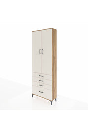 Arges Dolap 5 Raflı 4 Çekmeceli 2 Kapaklı 88x30x243 - S33M015V7A