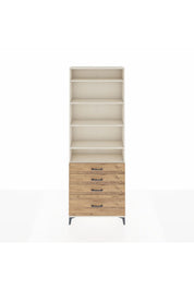 Arges Dolap 5 Raflı 4 Çekmeceli 88x30x243 - S33M016V3A