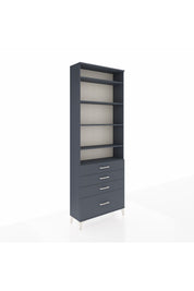 Arges Dolap 5 Raflı 4 Çekmeceli 88x30x243 - S33M016V5A