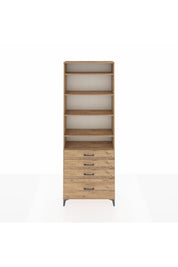 Arges Dolap 5 Raflı 4 Çekmeceli 88x30x243 - S33M016V9A