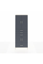 Arges Dolap 5 Raflı 4 Çekmeceli 4 Kapaklı 88x30x243 - S33M017V2A