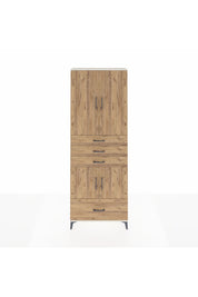 Arges Dolap 5 Raflı 4 Çekmeceli 4 Kapaklı 88x30x243 - S33M017V3A