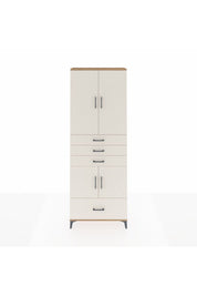 Arges Dolap 5 Raflı 4 Çekmeceli 4 Kapaklı 88x30x243 - S33M017V7A