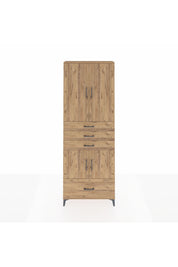 Arges Dolap 5 Raflı 4 Çekmeceli 4 Kapaklı 88x30x243 - S33M017V9A