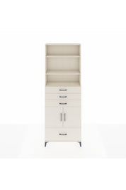 Arges Dolap 5 Raflı 4 Çekmeceli 2 Kapaklı 88x30x243 - S33M018V1A