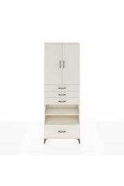 Arges Dolap 5 Raflı 4 Çekmeceli 2 Kapaklı 88x30x243 - S33M019V1A