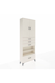 Arges Dolap 5 Raflı 4 Çekmeceli 2 Kapaklı 88x30x243 - S33M019V1A