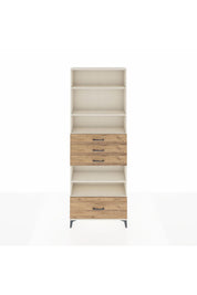 Arges Dolap 5 Raflı 4 Çekmeceli 88x30x243 - S33M020V3A