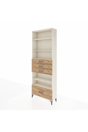 Arges Dolap 5 Raflı 4 Çekmeceli 88x30x243 - S33M020V3A
