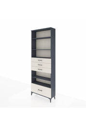 Arges Dolap 5 Raflı 4 Çekmeceli 88x30x243 - S33M020V4A