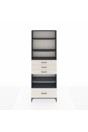 Arges Dolap 5 Raflı 4 Çekmeceli 88x30x243 - S33M020V4A