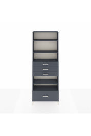 Arges Dolap 5 Raflı 4 Çekmeceli 88x30x243 - S33M020V5A
