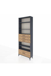 Arges Dolap 5 Raflı 4 Çekmeceli 88x30x243 - S33M020V6A