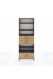Arges Dolap 5 Raflı 4 Çekmeceli 88x30x243 - S33M020V6A
