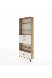 Arges Dolap 5 Raflı 4 Çekmeceli 88x30x243 - S33M020V7A