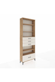 Arges Dolap 5 Raflı 4 Çekmeceli 88x30x243 - S33M020V7A