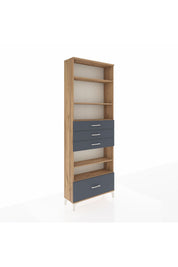 Arges Dolap 5 Raflı 4 Çekmeceli 88x30x243 - S33M020V8A