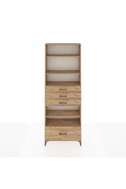 Arges Dolap 5 Raflı 4 Çekmeceli 88x30x243 - S33M020V9A