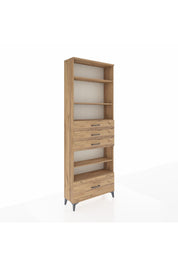 Arges Dolap 5 Raflı 4 Çekmeceli 88x30x243 - S33M020V9A