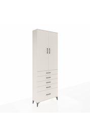 Arges Dolap 4 Raflı 5 Çekmeceli 2 Kapaklı 88x30x243 - S33M021V1A