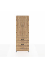 Arges Dolap 4 Raflı 5 Çekmeceli 2 Kapaklı 88x30x243 - S33M021V9A