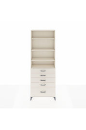 Arges Dolap 4 Raflı 5 Çekmeceli 88x30x243 - S33M022V1A