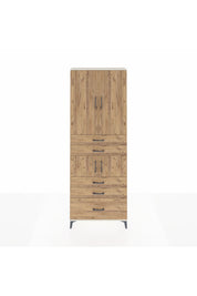 Arges Dolap 4 Raflı 5 Çekmeceli 4 Kapaklı 88x30x243 - S33M023V3A