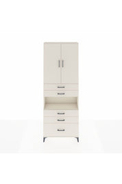 Arges Dolap 4 Raflı 5 Çekmeceli 2 Kapaklı 88x30x243 - S33M025V1A