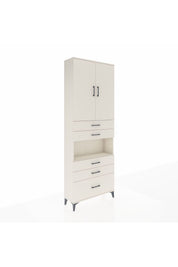 Arges Dolap 4 Raflı 5 Çekmeceli 2 Kapaklı 88x30x243 - S33M025V1A