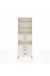 Arges Dolap 4 Raflı 5 Çekmeceli 88x30x243 - S33M026V1A