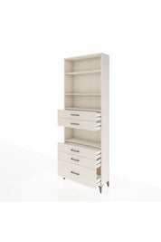 Arges Dolap 4 Raflı 5 Çekmeceli 88x30x243 - S33M026V1A