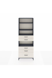 Arges Dolap 4 Raflı 5 Çekmeceli 88x30x243 - S33M026V4A
