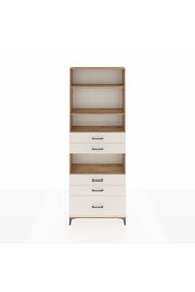 Arges Dolap 4 Raflı 5 Çekmeceli 88x30x243 - S33M026V7A