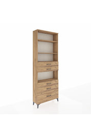 Arges Dolap 4 Raflı 5 Çekmeceli 88x30x243 - S33M026V9A