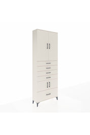 Arges Dolap 4 Raflı 5 Çekmeceli 4 Kapaklı 88x30x243 - S33M027V1A