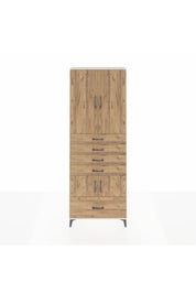 Arges Dolap 4 Raflı 5 Çekmeceli 4 Kapaklı 88x30x243 - S33M027V3A