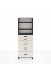 Arges Dolap 4 Raflı 5 Çekmeceli 2 Kapaklı 88x30x243 - S33M028V4A