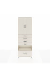 Arges Dolap 4 Raflı 5 Çekmeceli 2 Kapaklı 88x30x243 - S33M029V1A