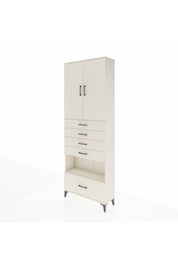 Arges Dolap 4 Raflı 5 Çekmeceli 2 Kapaklı 88x30x243 - S33M029V1A