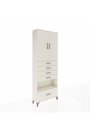 Arges Dolap 4 Raflı 5 Çekmeceli 2 Kapaklı 88x30x243 - S33M029V1A
