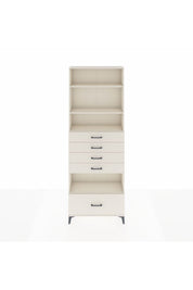 Arges Dolap 4 Raflı 5 Çekmeceli 88x30x243 - S33M030V1A